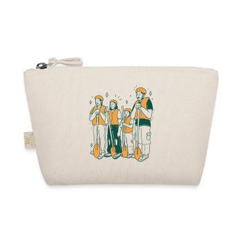 Rafting Team Outfit for Teams Boating Mountains - Organic Pouch - nature - Front