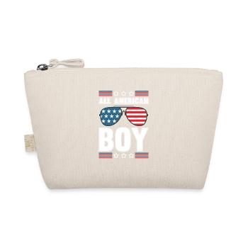 All American Boy American Parade on July 4 - Organic Pouch - nature - Front