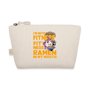 Je suis dans Fitness fit fit ramen dans ma bouche - Trousse biologique - nature - Devant