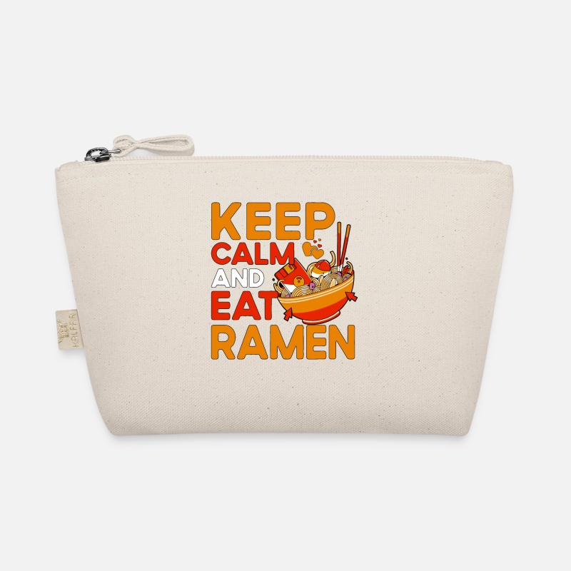 Keep calm and eat Ramen Bio-Täschchen