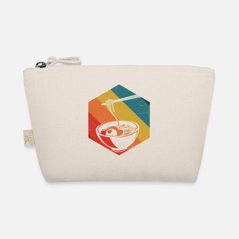 Ramen Retro - Bio-Täschchen - Natur