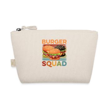 Burger squad For hamburger lovers - Organic Pouch - nature - Front
