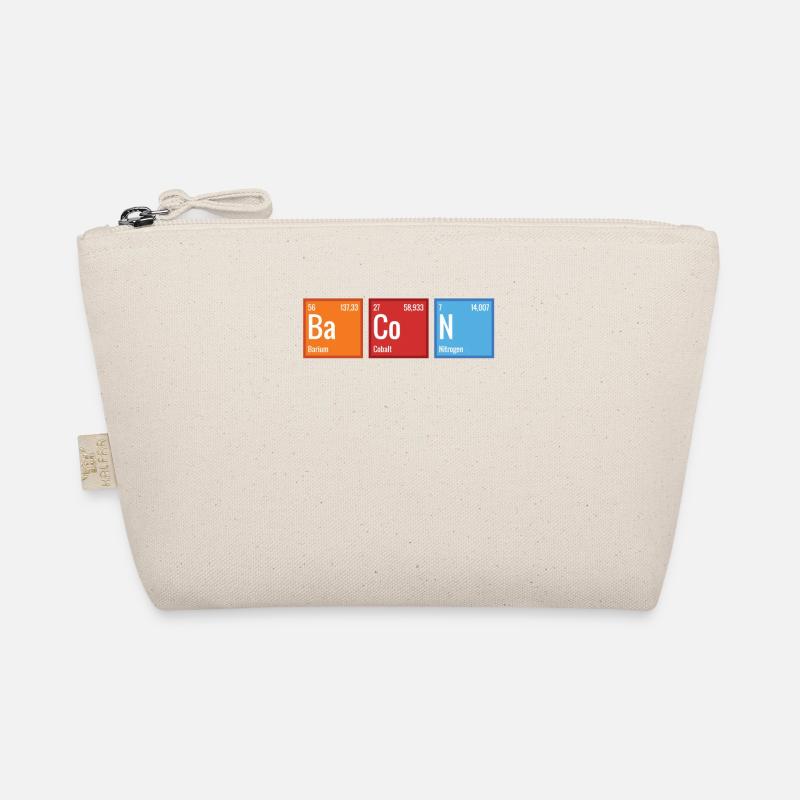 Bacon Periodic Table Breakfast Bacon Lovers Flei Organic Pouch