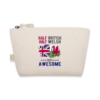 Half British Half Welsh - Organic Pouch - nature - Front