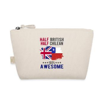 Half British Half Chilean - Organic Pouch - nature - Front