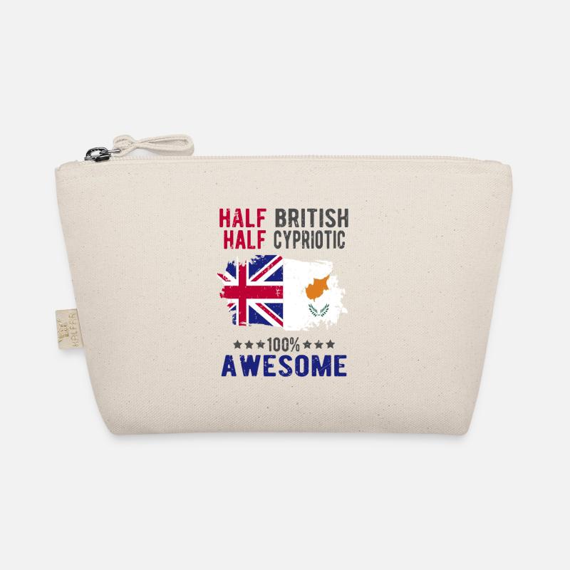 Half British Half Cypriot Organic Pouch
