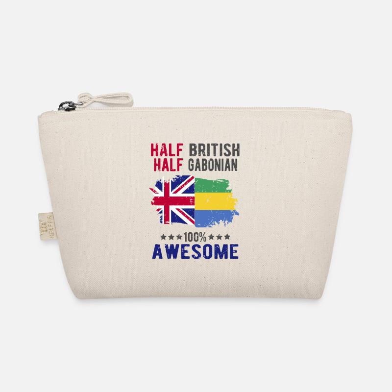 Half British Half Gabonese Organic Pouch