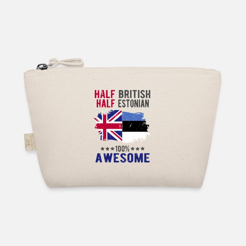 Half British Half Estonian Organic Pouch
