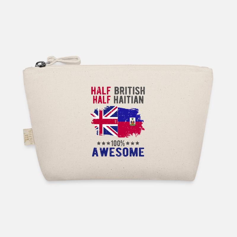 Half British Half Haitian Organic Pouch