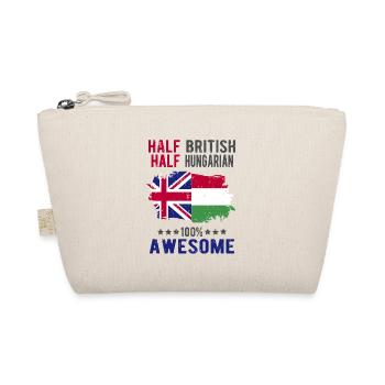 Half British Half Hungarian - Organic Pouch - nature - Front