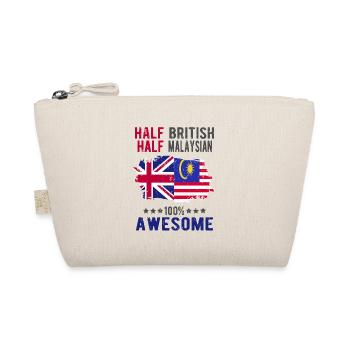 Half British Half Malaysian - Organic Pouch - nature - Front
