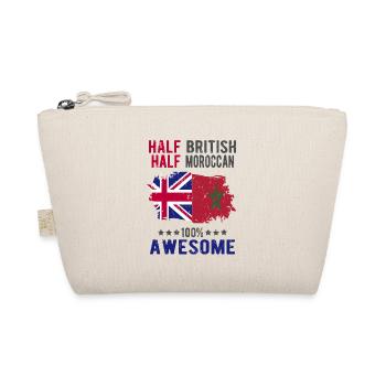 Half British Half Moroccan - Organic Pouch - nature - Front