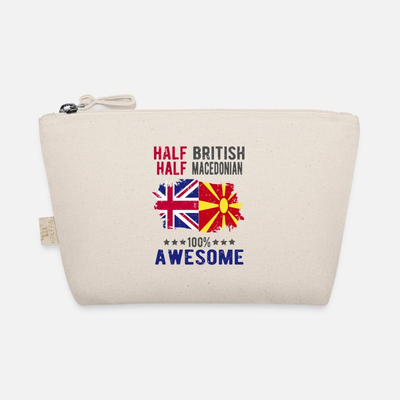 Halb Brite Halb Makedonier Bio-Täschchen