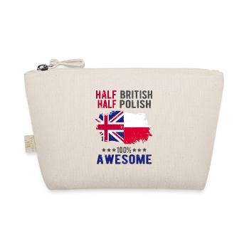 Half British Half Singaporean - Organic Pouch - nature - Front
