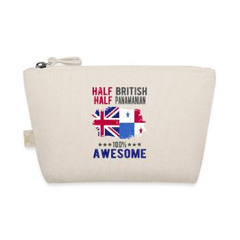 Half British Half Panama - Organic Pouch - nature - Front