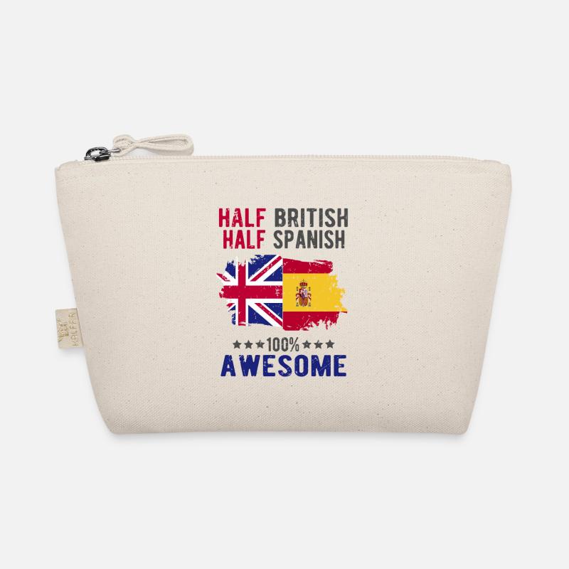 Halb Brite Halb Spanier Bio-Täschchen