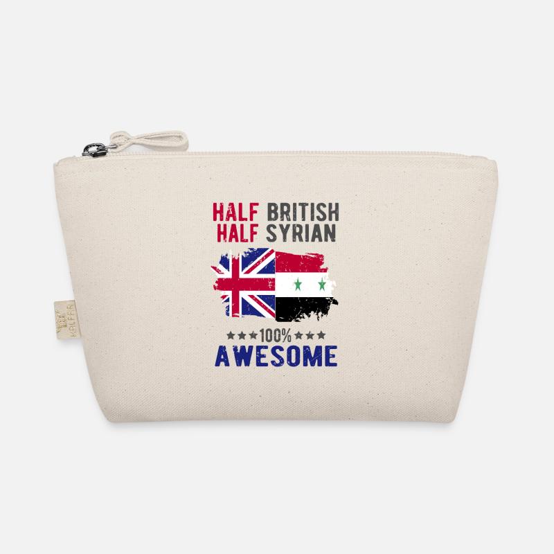 Half British Half Syrian Organic Pouch