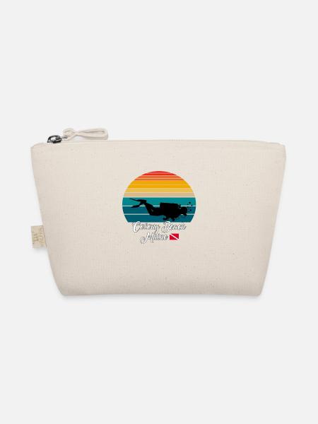 Colony Beach Maine Diving - Organic Pouch - nature - Front