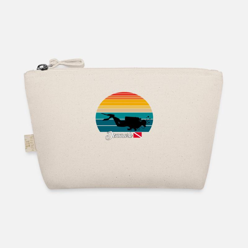 Denmark Scuba Diving Gift Organic Pouch