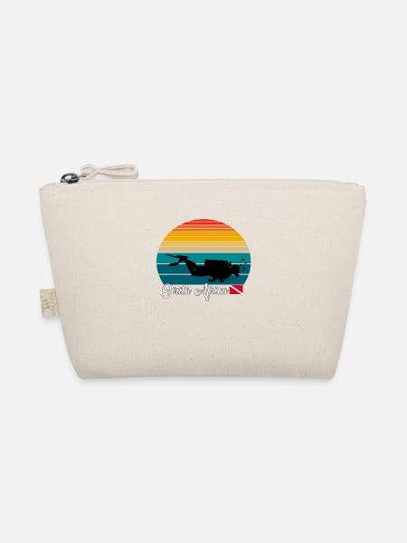 South Africa Scuba Diving Gift - Bio-Täschchen - Natur - Vorne
