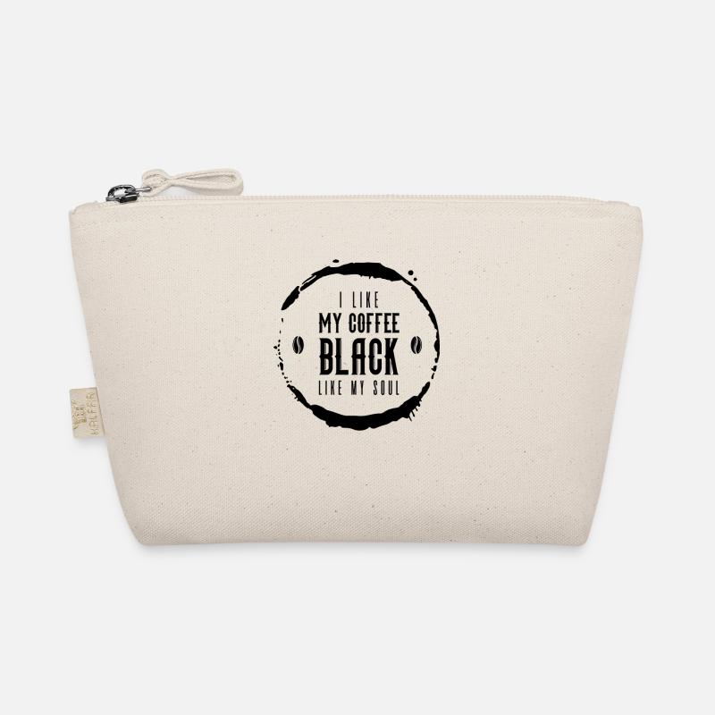 J’aime mon café noir comme mon âme drôle de café Trousse biologique