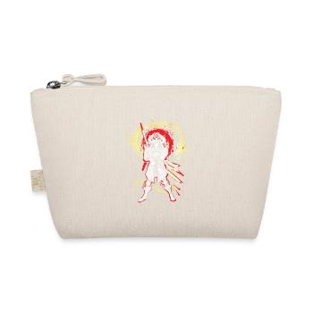 Japanese Samurai Ninja Fighter For Japan Fans - Organic Pouch - nature - Front
