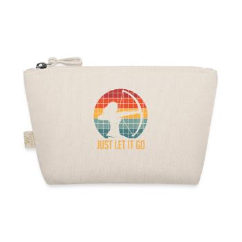 Just let it go for archery lovers - Organic Pouch - nature - Front