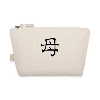 Mutter Chinesische Schrift Zeichen Symbol - Bio-Täschchen - Natur - Vorne