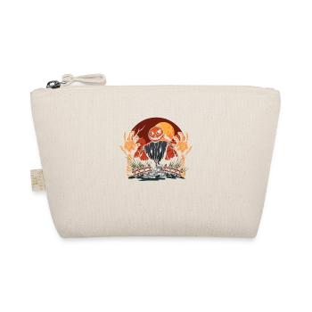 Drôle Halloween Pumpkin Ghost Design Pour - Trousse biologique - nature - Devant