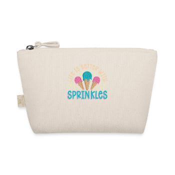 Life Is Better With Sprinkles Ice Cream Lover - Organic Pouch - nature - Front