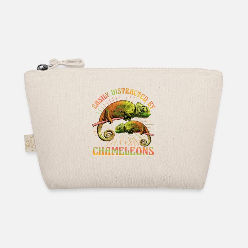 Easily distracted by Chameleons Bio-Täschchen