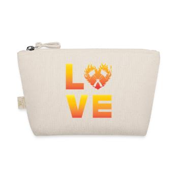 Axe throwing - Organic Pouch - nature - Front