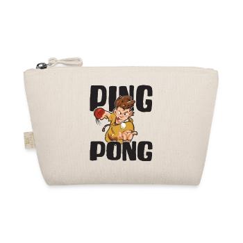 Table Tennis Ping-pong Outfit Table Tennis Player - Organic Pouch - nature - Front