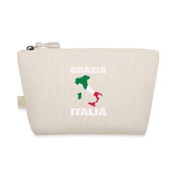 Dessins de drapeau italien pour tous les italiens fiers - Trousse biologique - nature - Devant