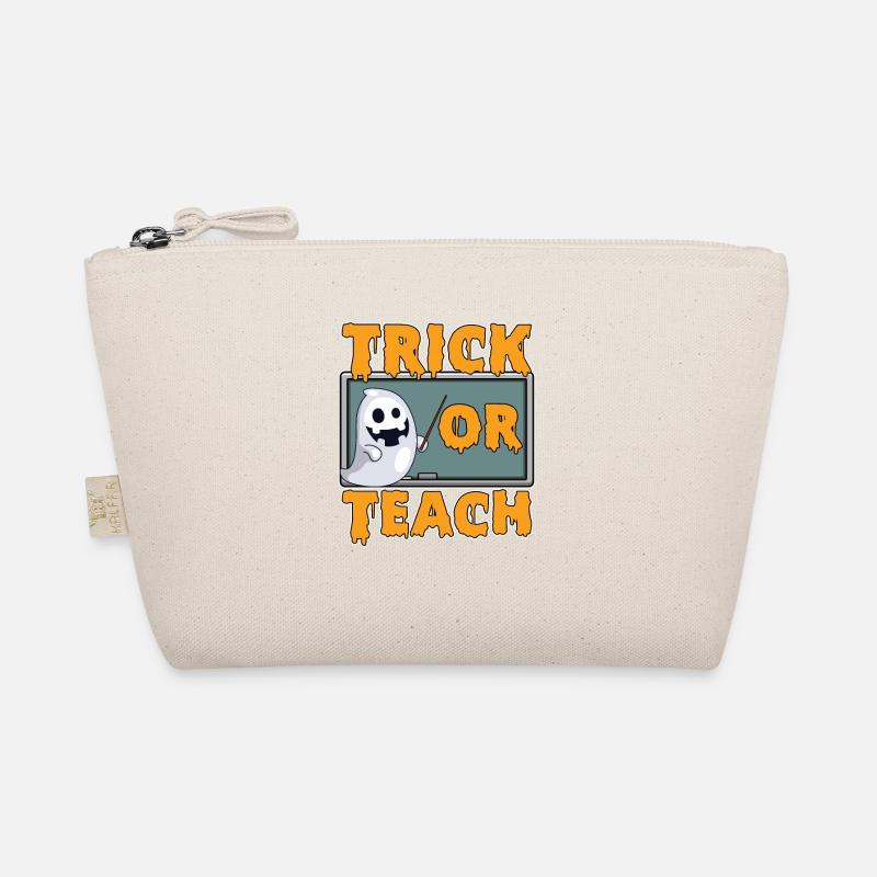 Trick Or Teach Primary School Teacher Preschool Organic Pouch