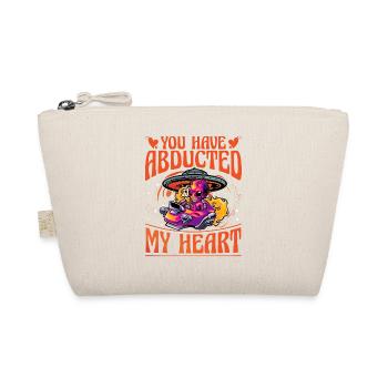 You have abducted my Heart Alien - Organic Pouch - nature - Front