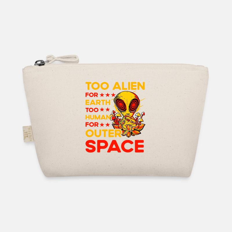 Too Alien for Earth too Human for outer Space Bio-Täschchen