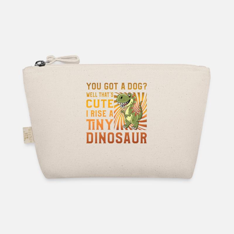 Dinosaur Funny Saying Organic Pouch