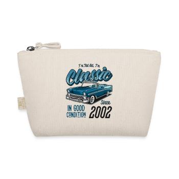I'm Not Old I'm Classic Car Vintage Born In 2002 - Organic Pouch - nature - Front