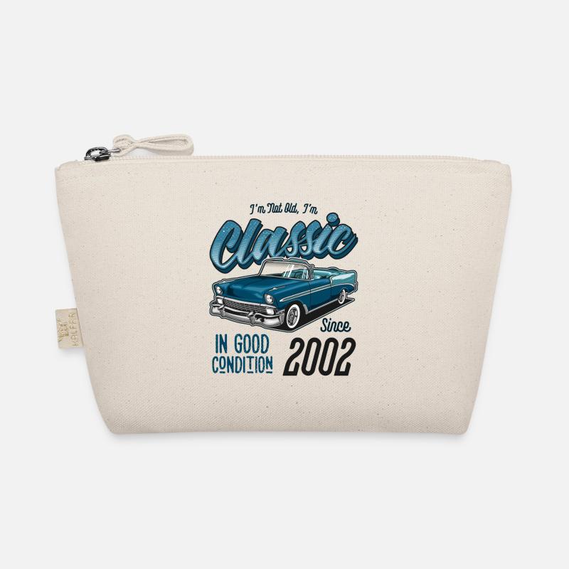 I'm Not Old I'm Classic Car Vintage Born In 2002 Organic Pouch