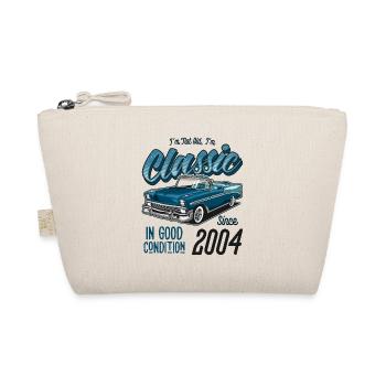 I'm Not Old I'm Classic Car Vintage Born In 2004 - Organic Pouch - nature - Front