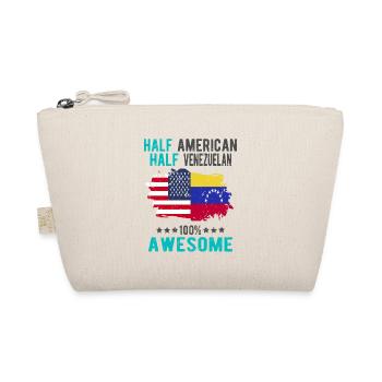 Half American Half Venezuelan - Organic Pouch - nature - Front