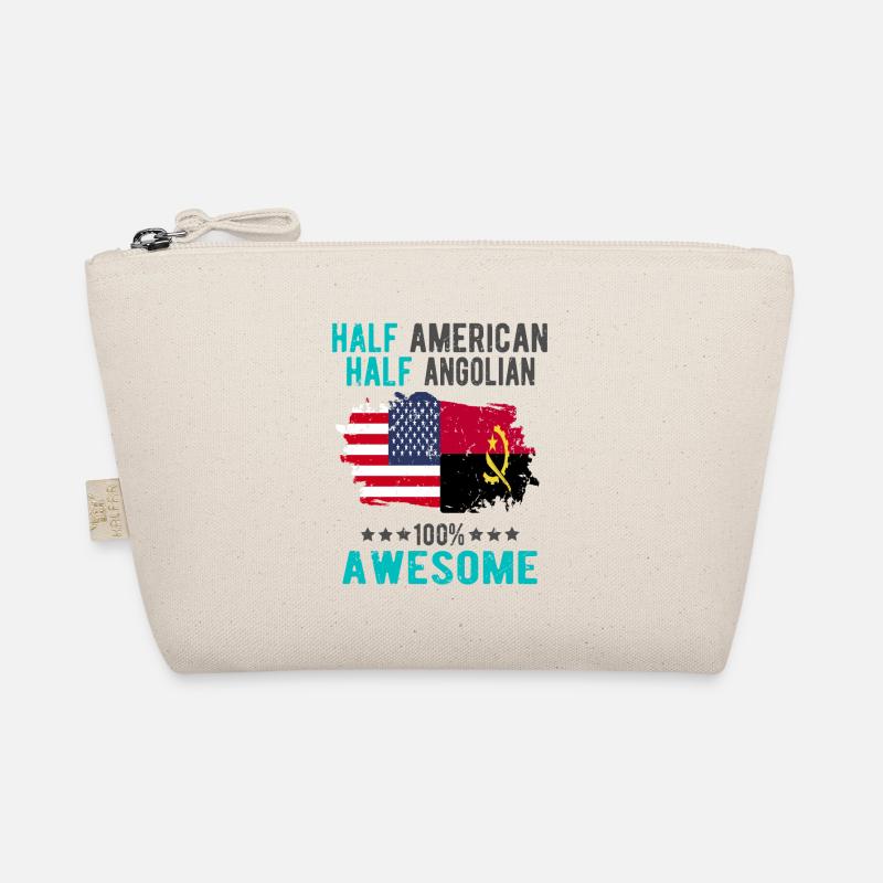 Halb Amerikaner Halb Angolier Bio-Täschchen