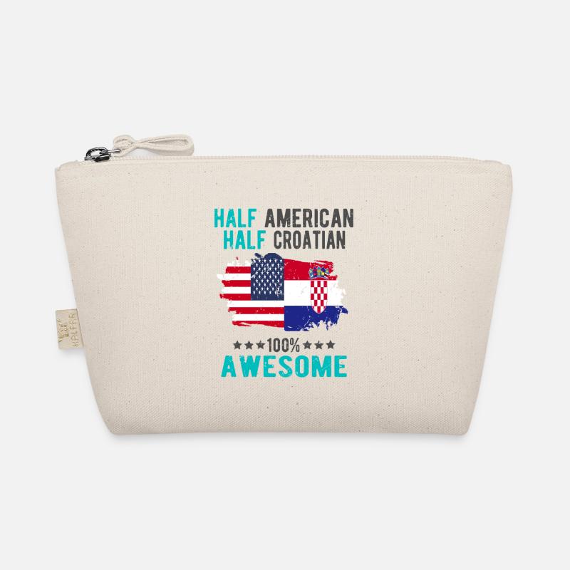 Half American, half Croat Organic Pouch