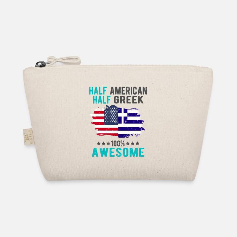 Halb Amerikaner Halb Grieche Bio-Täschchen