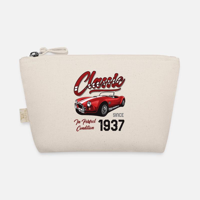 I'm Not Old I'm Classic Car Vintage Born In 1937 Organic Pouch