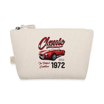 I'm Not Old I'm Classic Car Vintage Born In 1972 - Organic Pouch - nature - Front