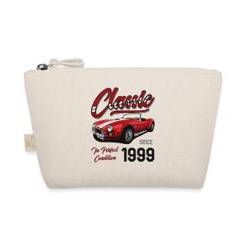Je ne suis pas vieux Je suis une voiture classique vintage née en 1999 - Trousse biologique - nature - Devant