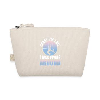 Sorry I'm late, I aerial - Organic Pouch - nature - Front