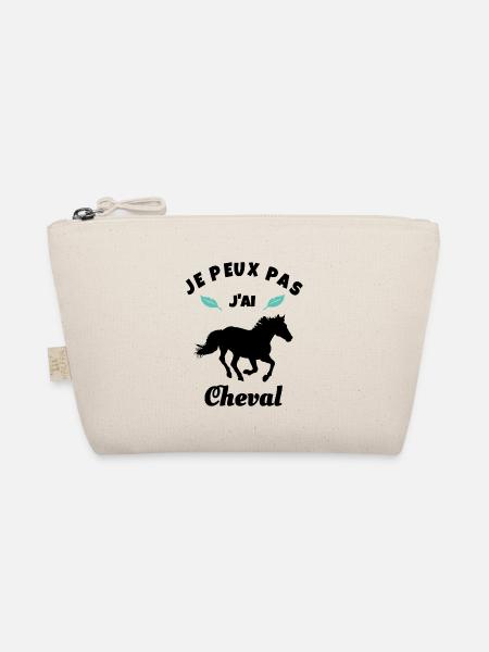 je peux pas j'ai cheval équitation - Trousse biologique - nature
